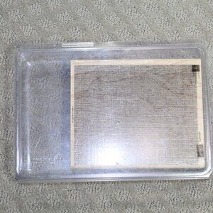 NWOT Stampin' Up Set of 1 Large Canvas Stamps - Mounted